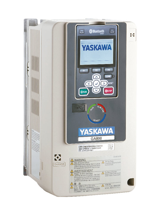 YASKAWA LANÇA O INVERSOR DE FREQUÊNCIA GA800